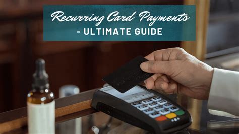 what is recurring card payment